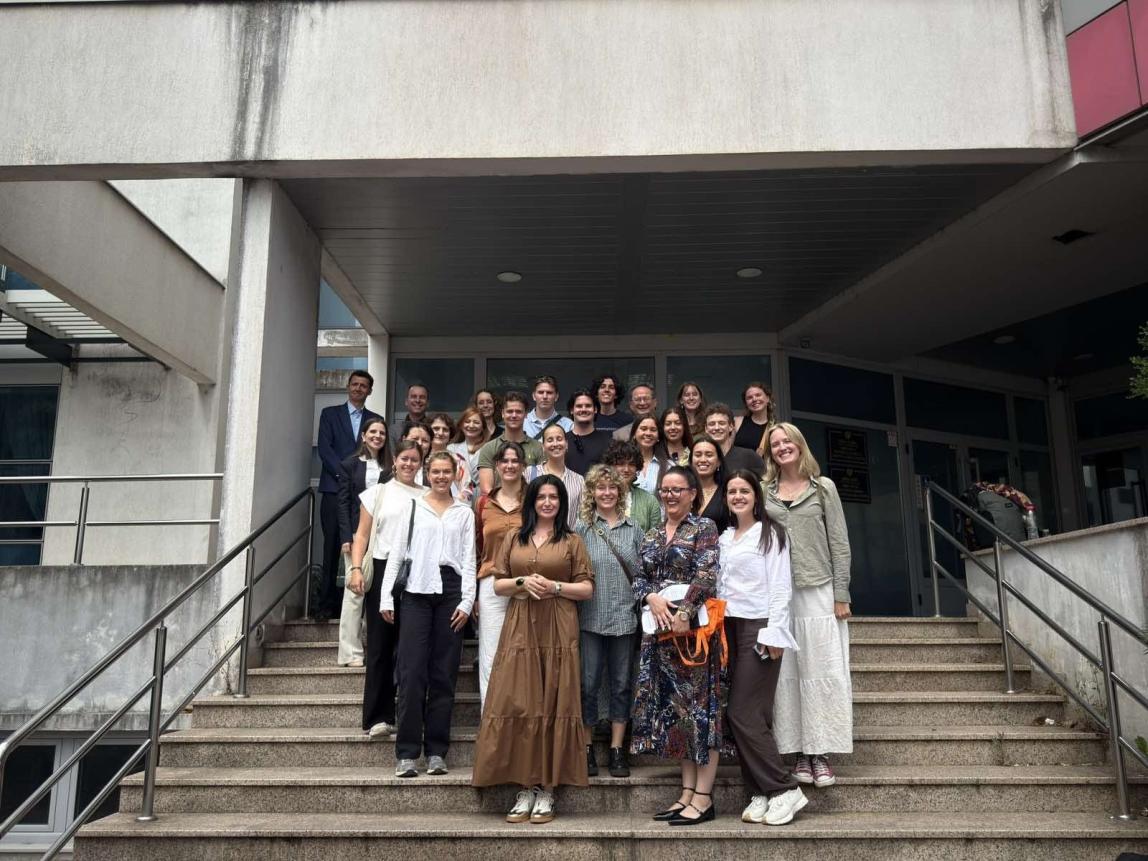 BUas students shared climate findings with Montenegro's Minister of Tourism